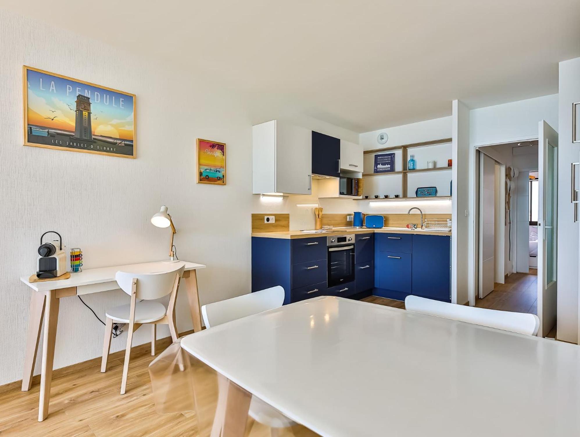 Appartement Au Pied De La Plage, Vue Imprenable Sur La Mer Les Sables-dʼOlonne Extérieur photo